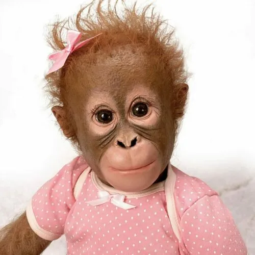 The Ashton-Drake Galleries Monkey Doll by Ina Volprich: Annabelle's Hugs