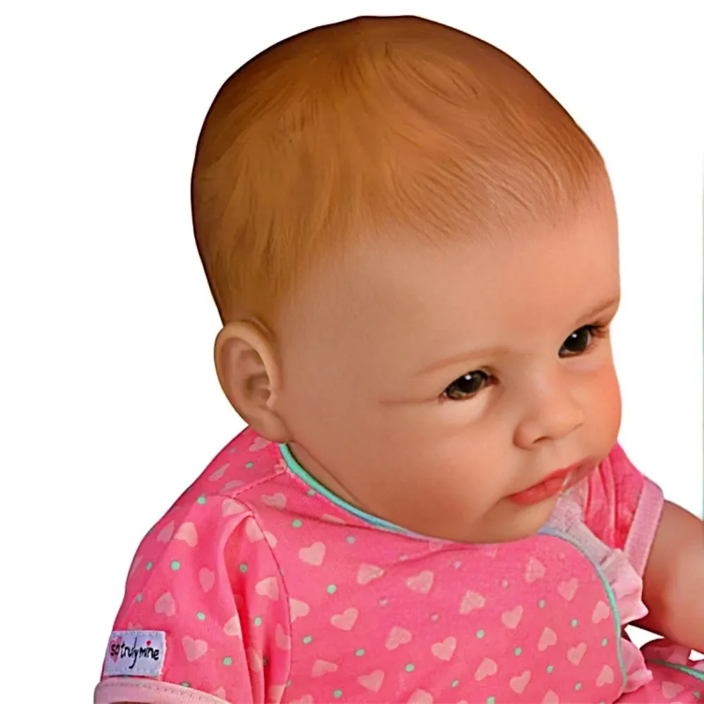 The Ashton-Drake Galleries So Truly Mine® Dolls For Girls Collection Issue #10: Red Hair Hazel Eyes Baby Doll Handcrafted with RealTouch® Vinyl Skin and Hand-Painted Lifelike Features by Linda Murray 15-Inches