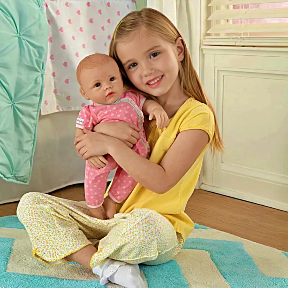 The Ashton-Drake Galleries So Truly Mine® Dolls For Girls Collection Issue #10: Red Hair Hazel Eyes Baby Doll Handcrafted with RealTouch® Vinyl Skin and Hand-Painted Lifelike Features by Linda Murray 15-Inches