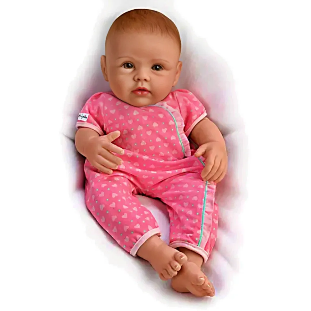 The Ashton-Drake Galleries So Truly Mine® Dolls For Girls Collection Issue #10: Red Hair Hazel Eyes Baby Doll Handcrafted with RealTouch® Vinyl Skin and Hand-Painted Lifelike Features by Linda Murray 15-Inches