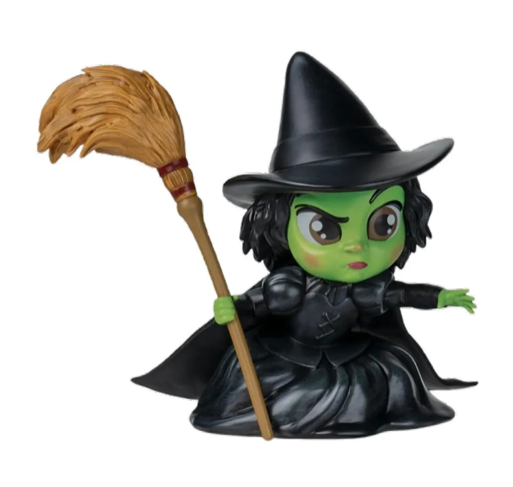 The Ashton-Drake Galleries The Wonderful Tots of OZ Figure Collection Issue #2: 'Wicked Witch of the West' Figurine Handcrafted and Hand-painted Collectible Tots 3.5-Inches