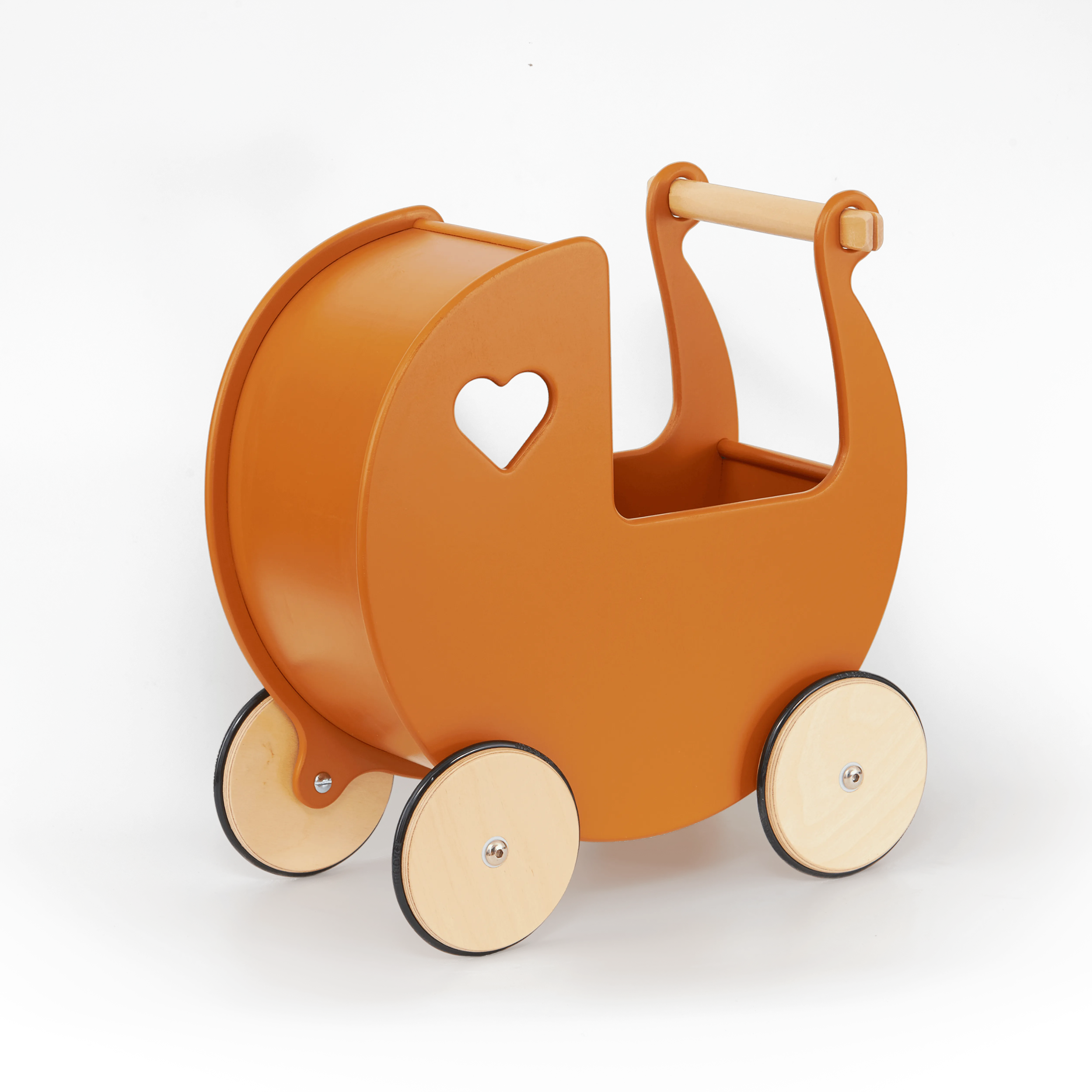 Traditional Doll Stroller Brown