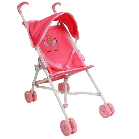 Unicorn Doll Umbrella Stroller