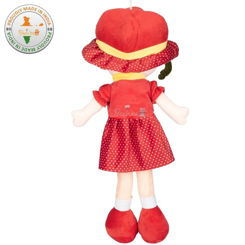 Winky Doll Super Soft Huggable Stuffed Toy RED - 40 cm