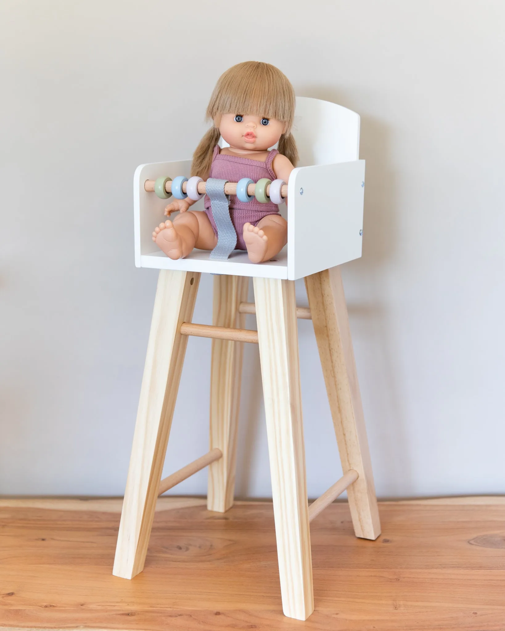 Wooden Doll High Chair