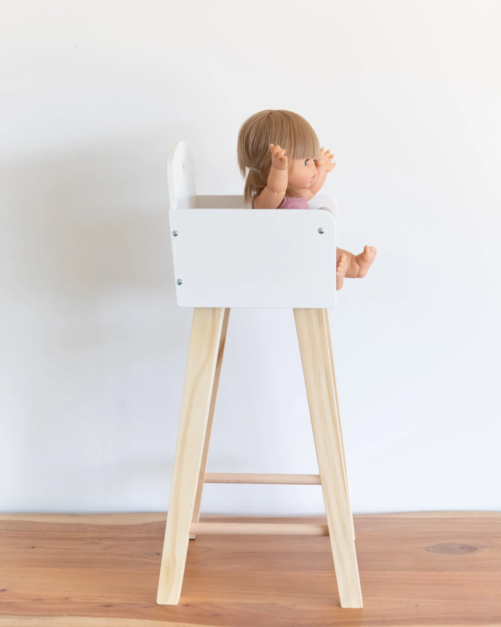 Wooden Doll High Chair