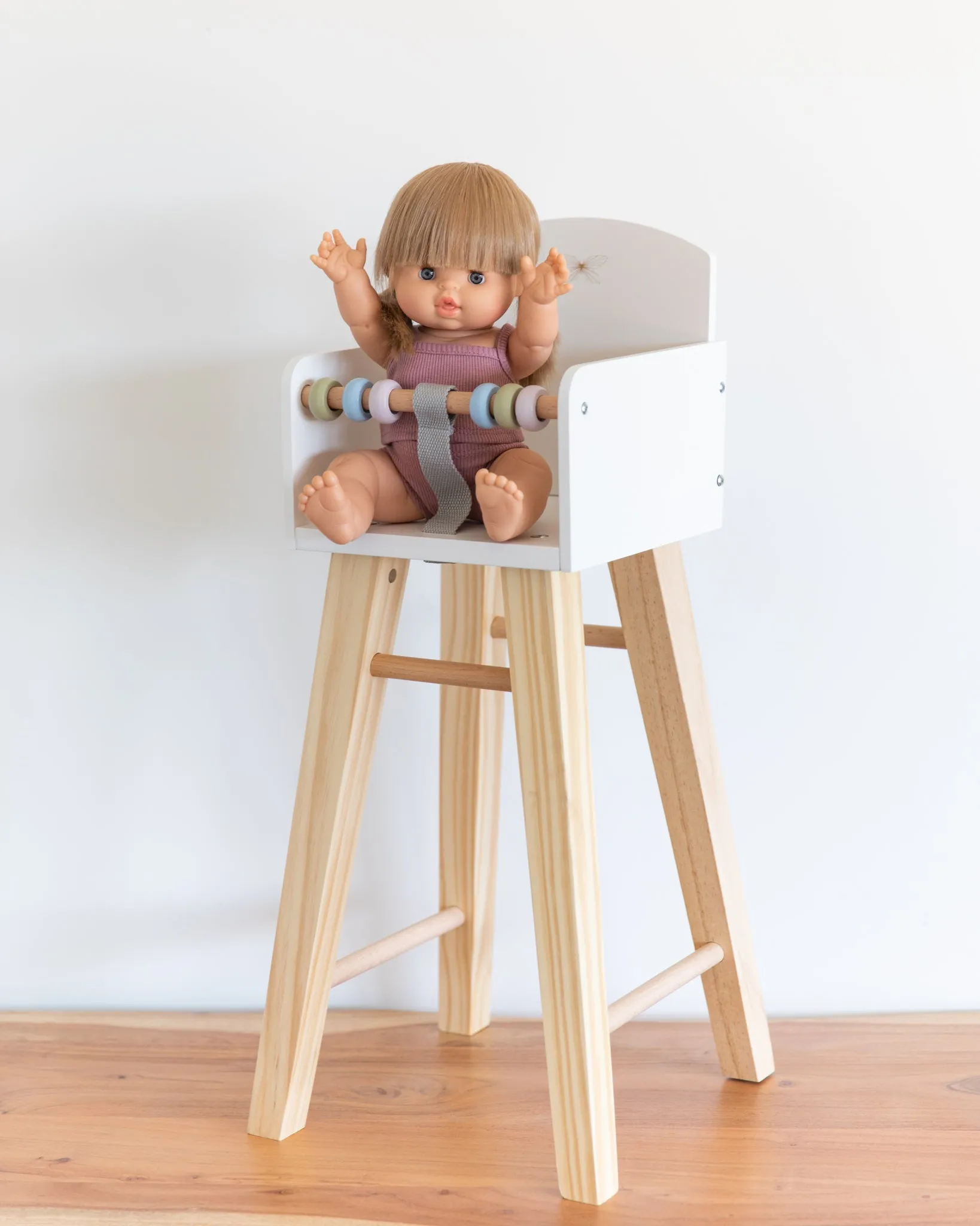 Wooden Doll High Chair