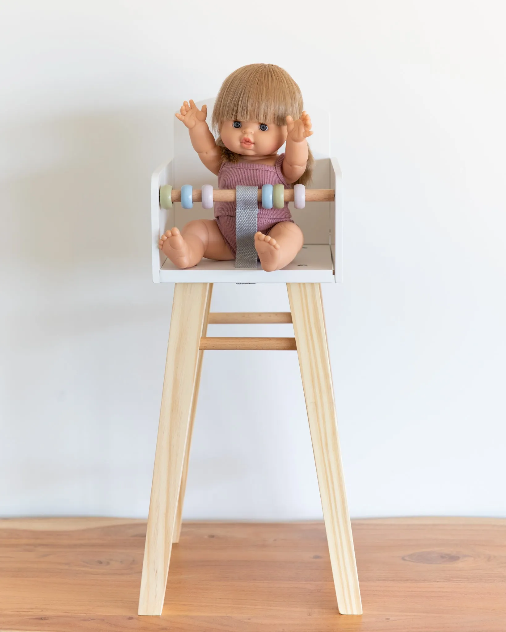 Wooden Doll High Chair