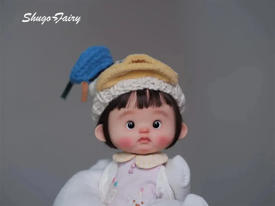 XiaoPangpi BJD Doll 1/11 XiaoCong1 OB11 Blythe Qbaby Reborn – Super Cute Big Head Figure Ball Jointed Doll by ShugaFairy