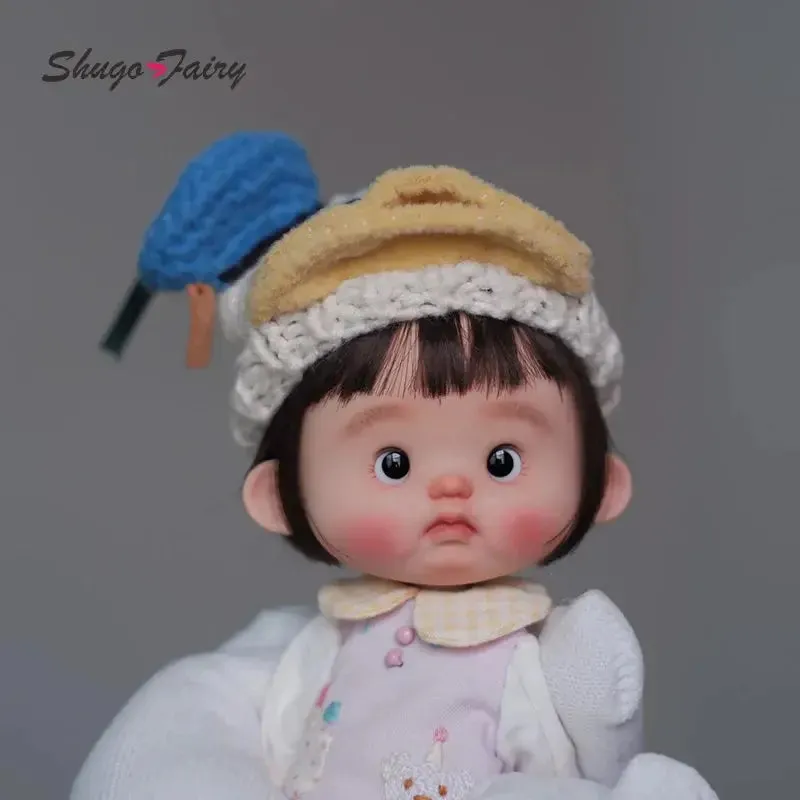 XiaoPangpi BJD Doll 1/11 XiaoCong1 OB11 Blythe Qbaby Reborn – Super Cute Big Head Figure Ball Jointed Doll by ShugaFairy