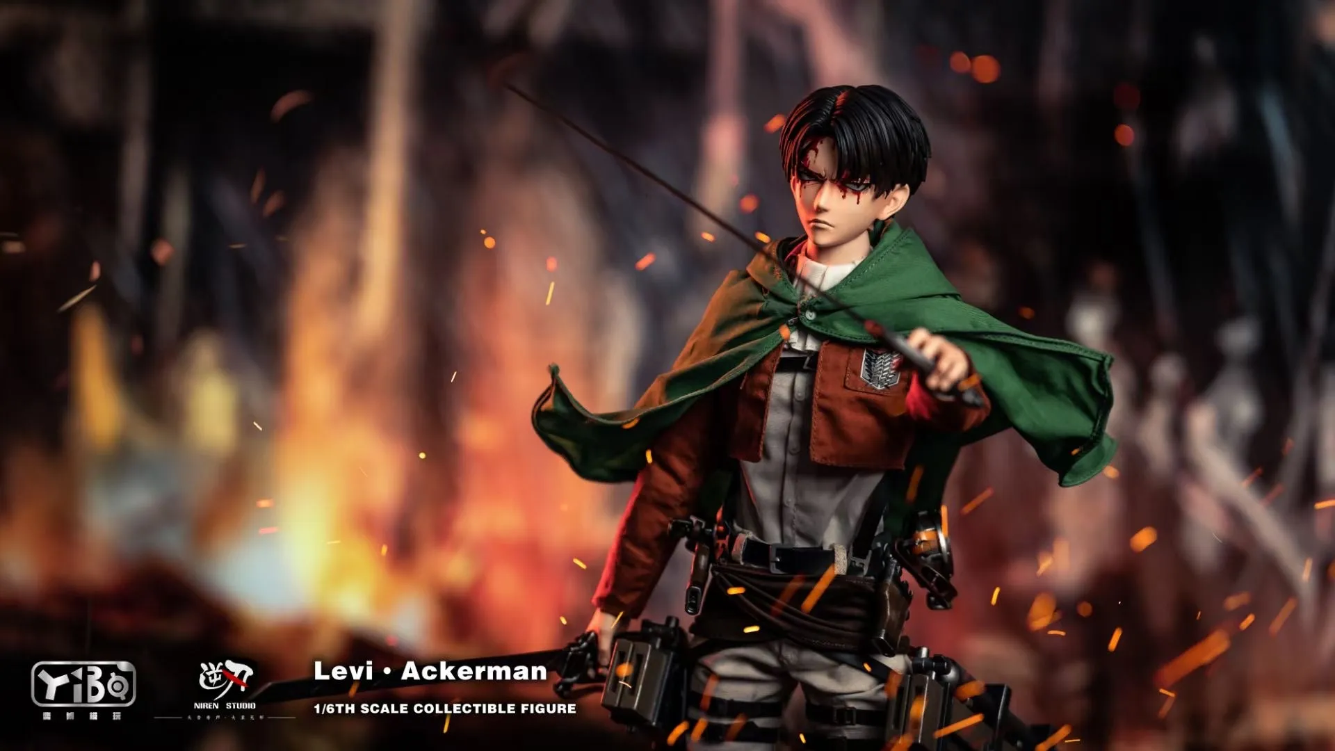 YIBO TOYS x Niren - Levi Ackerman | 利威尔·阿克曼